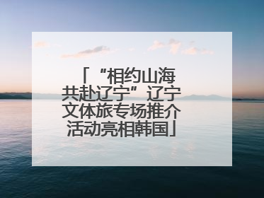 “相约山海 共赴辽宁”辽宁文体旅专场推介活动亮相韩国