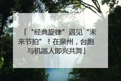 “经典旋律”遇见“未来节拍”！在泉州，台胞与机器人即兴共舞