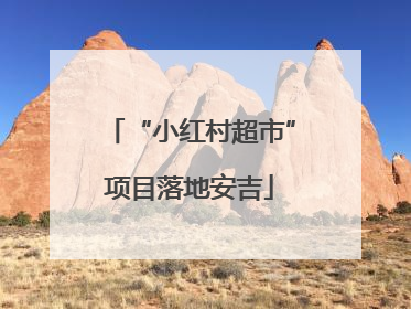 “小红村超市”项目落地安吉