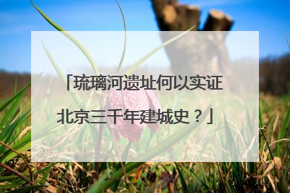琉璃河遗址何以实证北京三千年建城史？
