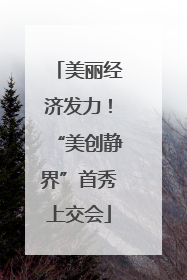 美丽经济发力！“美创静界”首秀上交会