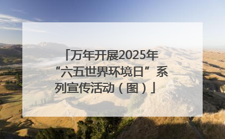 万年开展2025年“六五世界环境日”系列宣传活动（图）