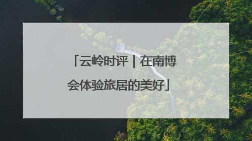 云岭时评｜在南博会体验旅居的美好