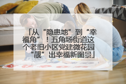 从“隐患地”到“幸福角”！五角场街道这个老旧小区党建微花园“靓”出幸福新图景