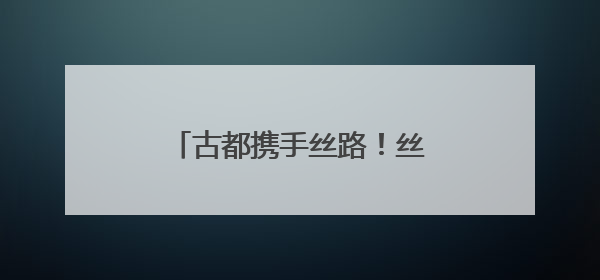 古都携手丝路！丝博会绽放新活力