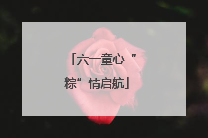 六一童心“粽”情启航