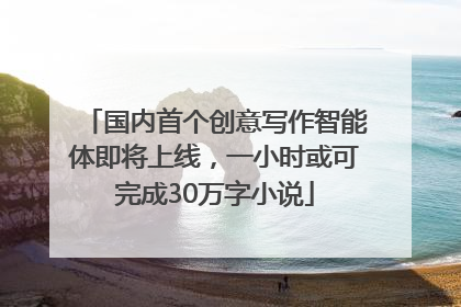 国内首个创意写作智能体即将上线，一小时或可完成30万字小说