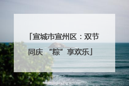 宣城市宣州区：双节同庆 “粽”享欢乐