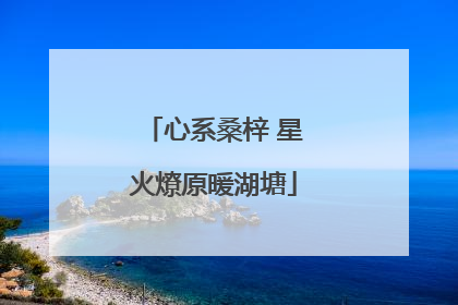 心系桑梓 星火燎原暖湖塘