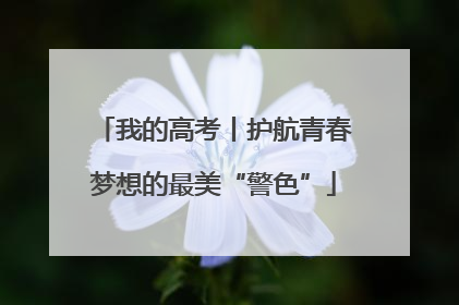 我的高考丨护航青春梦想的最美“警色”