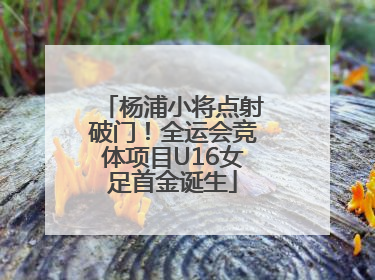杨浦小将点射破门！全运会竞体项目U16女足首金诞生