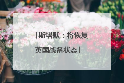 斯塔默：将恢复英国战备状态