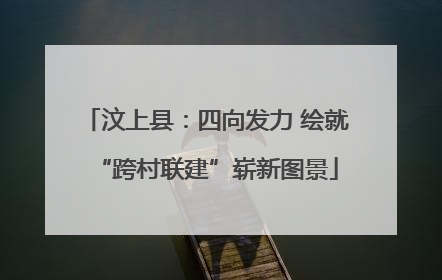汶上县：四向发力 绘就“跨村联建”崭新图景