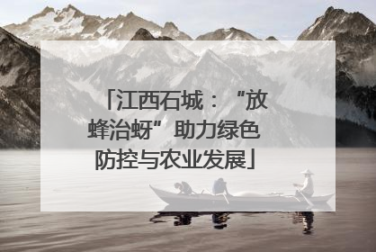 江西石城：“放蜂治蚜”助力绿色防控与农业发展