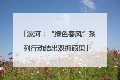 漯河：“绿色春风”系列行动结出双拥硕果