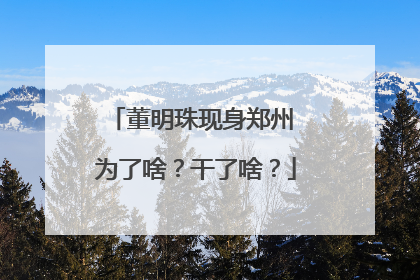董明珠现身郑州 为了啥？干了啥？