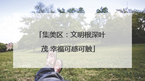 集美区：文明根深叶茂 幸福可感可触