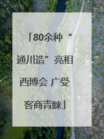 80余种“通川造”亮相西博会 广受客商青睐